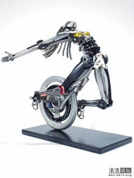 輪轉之間的藝術 自行車配件的再生之美